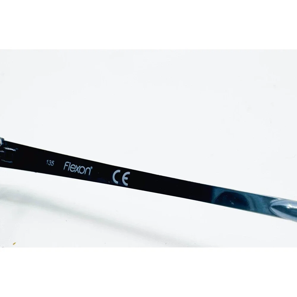 Flexon Gloria Eyeglasses Womens Blue Black Full Rim Frames 54-17-135 412